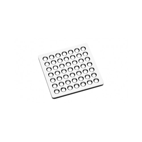 GRELHA QUADRADA 10 X 10 LATAO CROMADO