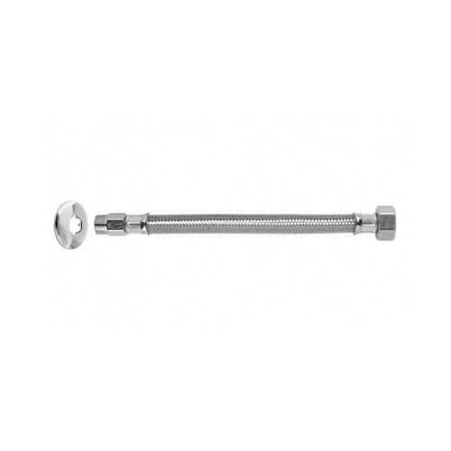 ENGATE FLEX INOX P/AGUA MXF 1/2X3/4 C/MAIOR VAZAO 0,40M