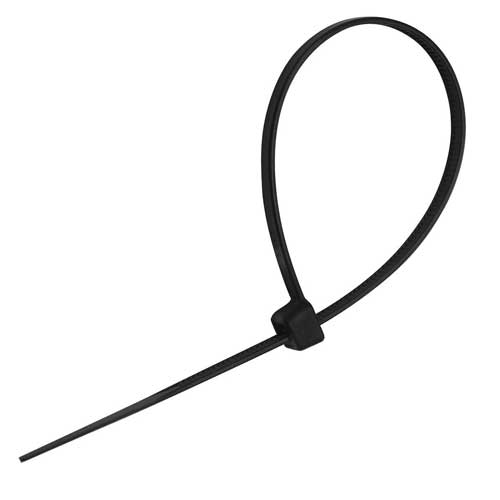 ABRACADEIRA NYLON UNIDADE 4,8 X 360 PRETA