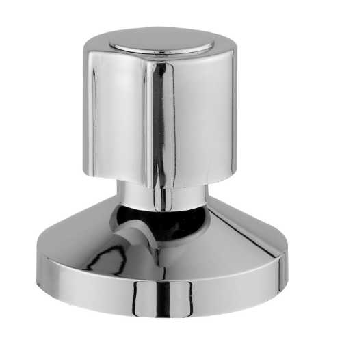 ACABAMENTO REGISTRO C40 DOCOL STANDER MEDIO CROMADO/PRETO