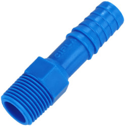 CONEXAO ESPIGAO ADAPTADOR ROSCA EXTERNA  3/4 AZUL