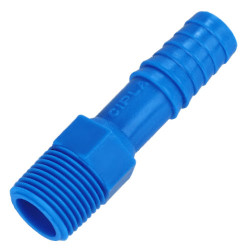 CONEXAO ESPIGAO ADAPTADOR ROSCA EXTERNA  3/4 AZUL