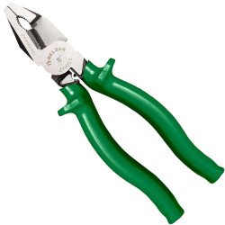 ALICATE CORTE TESOURA ELETRICISTA VERDE