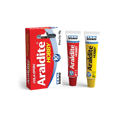 ADESIVO EPOXI ARALDITE 16G HOBBY 10MIN