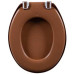 ASSENTO SANITARIO ALMOFADADO OVAL BRANCO