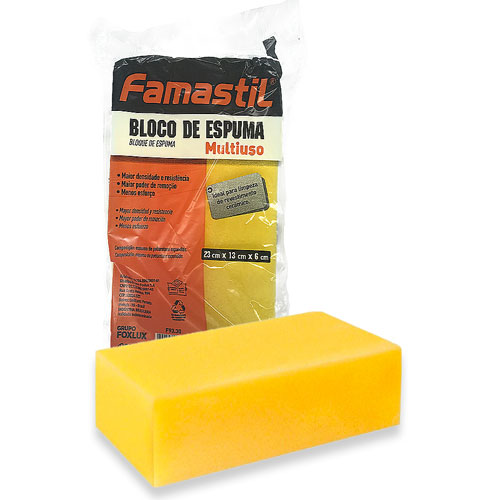 BLOCO ESPUMA 22MMX13MMX6MM (ESPONJA)