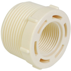 BUCHA REDUCAO PVC ROSCAVEL  3/4 X 1/2