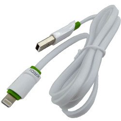 CABO USB X LIGHTINING 1M PRETO KD-306