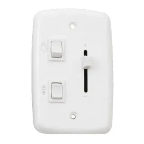 CONTROLE CHAVE VENTILADOR DESLIZANTE LIGA/DESL LUZ REVERSAO