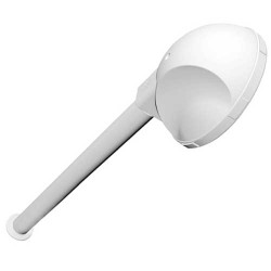 CHUVEIRO FRIO PLASTICO  4 X 1/2 BRANCO