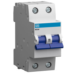 DISJUNTOR DIN BIPOLAR C  16A