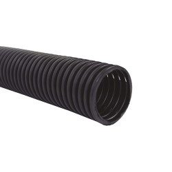 ELETRODUTO PVC CORRUGADO FLEXIVEL  20MM (1/2) PRETO GERPLAST