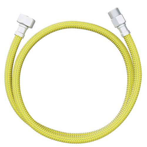 ENGATE FLEX ACO INOX P/GAS MACHO X FEMEA 1/2 1,20M