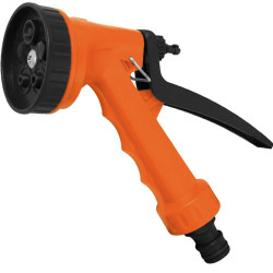ESGUICHO JARDIM PISTOLA MULTIPLA ENGATE RAPIDO 5 FUNCOES