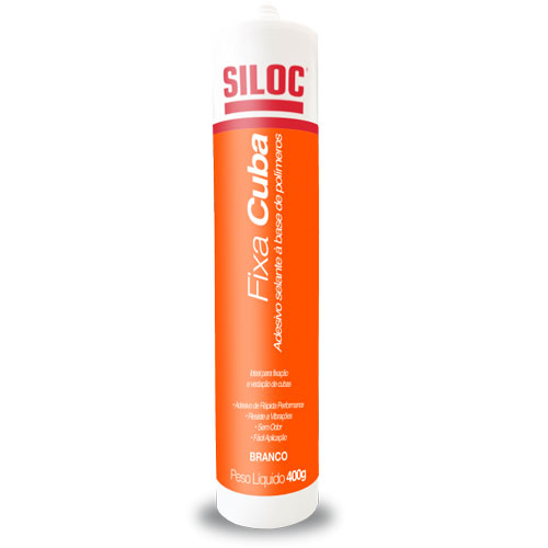 ADESIVO FIXA CUBA 400G BRANCO
