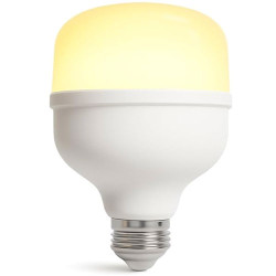 LAMPADA LED BULBO  20W BIVOLT E27 3000K LUZ AMARELA