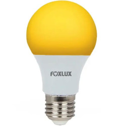 LAMPADA LED BULBO COLORIDA  7W AMARELA BIVOLT E27