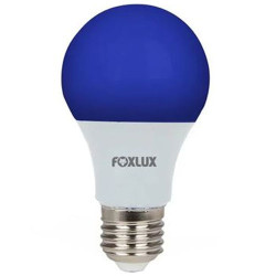 LAMPADA LED BULBO COLORIDA  7W AZUL BIVOLT E27