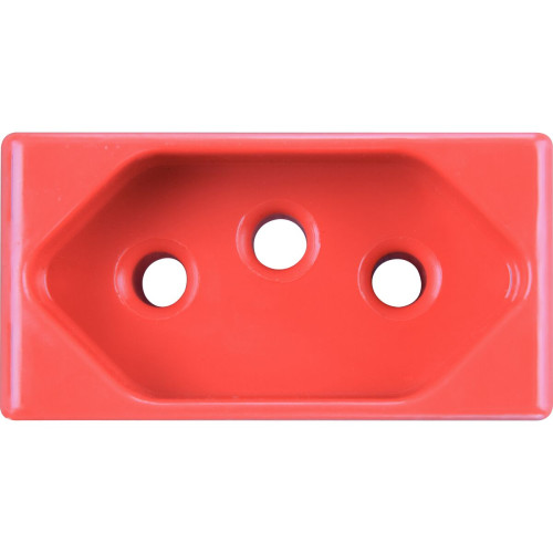 LIZ MODULO TOMADA 2P+T 20A VERMELHA