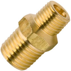 NIPEL P/ GAS 1/2 X 3/8 NPT X NPT