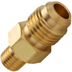 NIPEL P/ GAS 1/4 X 3/8 NPT X TC