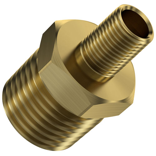 NIPEL P/ GAS 1/2 X 1/8 NPT X NPT