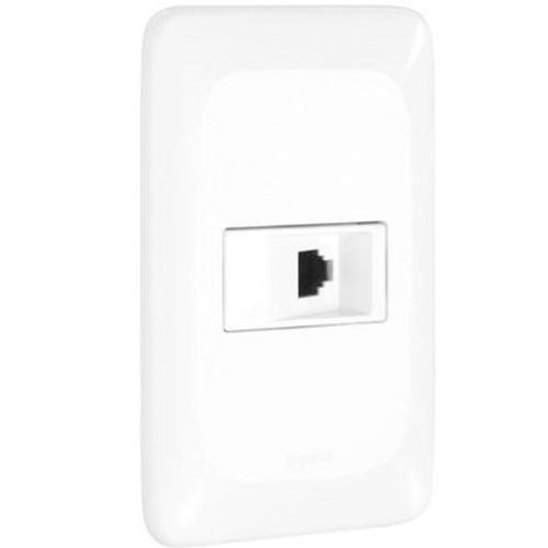 PIAL POP MODULO TOMADA RJ45 CAT 5E BRANCO