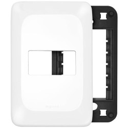 PIAL POP PLACA 1 POSTO 4 X 2 BRANCA