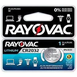 BATERIA CR 2032 (3V) RAYOVAC