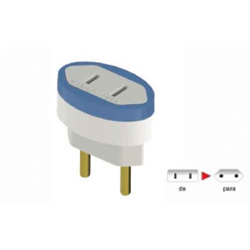 PINO ADAPT. 2P ENTRADA CHATO REF.1556/1549