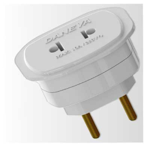 PINO ADAPTADOR 2P ENTRADA UNIVERSAL 10A 1658