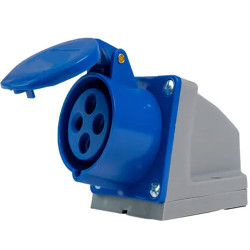 PLUG INDUSTRIAL FEMEA SOBREPOR 3P+T 16A TSS-4009 (TOMADA)