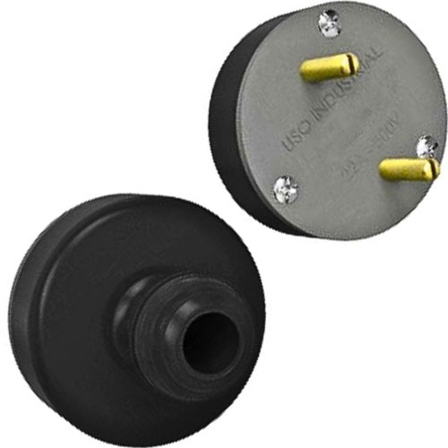 PINO POLARIZADO NYLON 2 X 20A (PLUG)