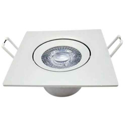 SPOT LED EMBUTIR QUADRADO  5W 6500K BRANCA BIV