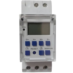 TIMER DIGITAL IND 220V 16A (PROGRAMADOR/TEMPORIZADOR)