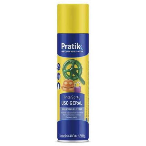 TINTA SPRAY AMARELO 400ML