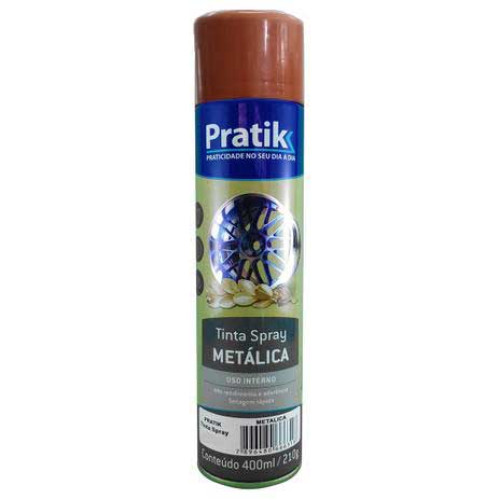 TINTA SPRAY BRONZE METALICO BRONZE 400ML/210G