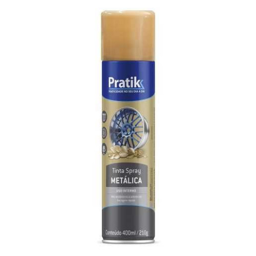 TINTA SPRAY DOURADO METALICO 400ML