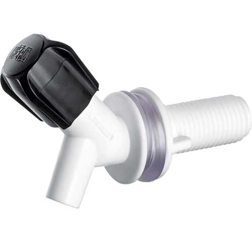 TORNEIRA FILTRO MANUAL 5/8 BRANCA/PRETA C/PORCA